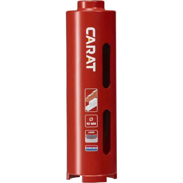 Carat Diamantboor Ø 132 mm, lengte 150 mm, M16, 6 segmenten - HTE1321504