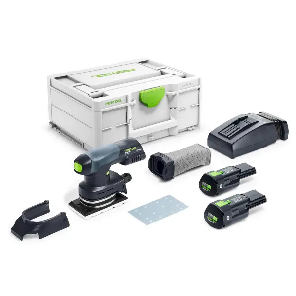 Festool RTSC 400 3,0 I-Plus Accu Vlakschuurmachine 18V 3.0Ah in Systainer - 577686