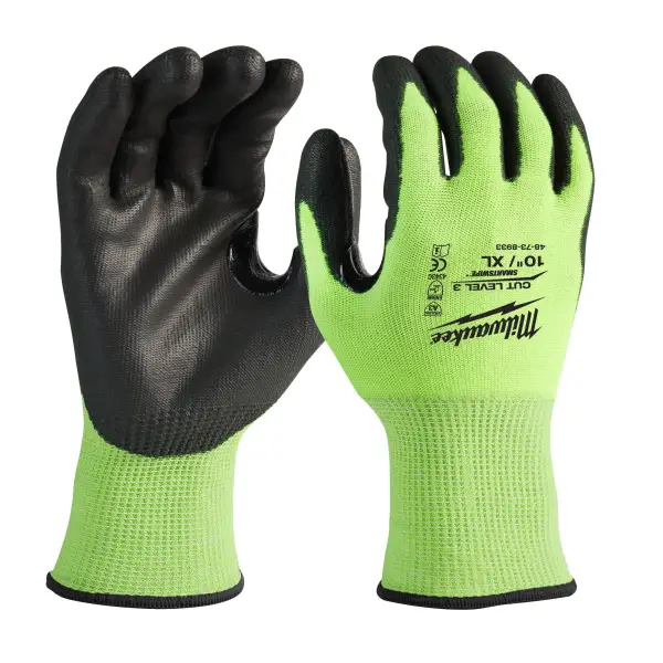 Milwaukee XL/10 Hi-Vis Werkhandschoenen Snijklasse 3/C - 4932478133