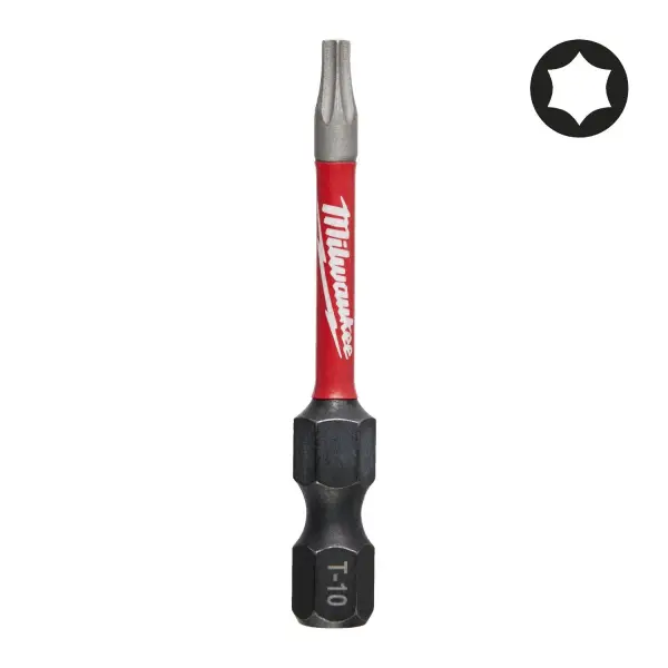 Milwaukee SHOCKWAVE™ TX10 x 50 mm Schroefbit (1 stuk) - 4932471570