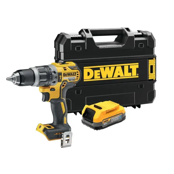 DeWALT DCD796E1T Accu klop-/schroefboormachine 18V XR POWERSTACK in TSTAK