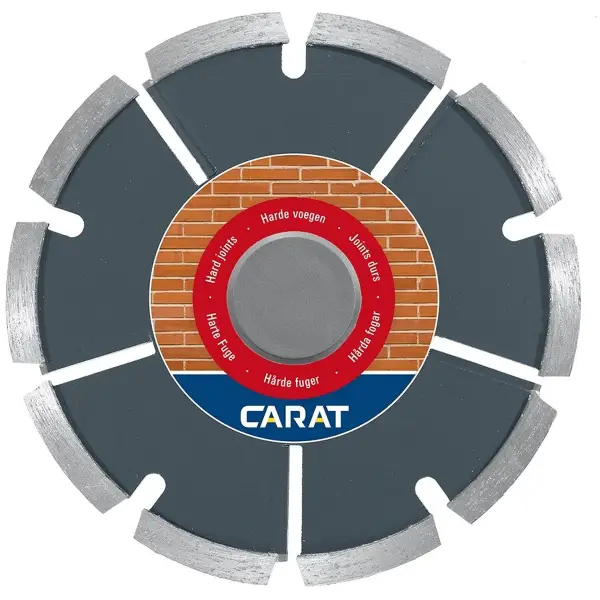 Carat Harde voegen CTP Ø 180 mm, asgat 22,23 mm, segmentbreedte 6 mm - CTP1803000