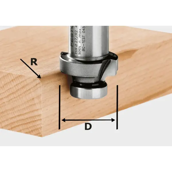 Festool R6 Afrondfrees - HW R6-OFK 500 - 490096