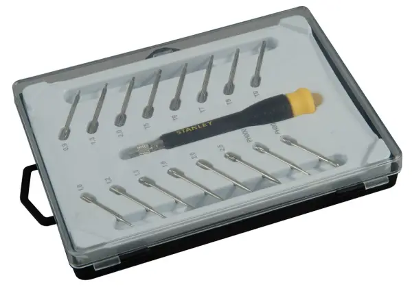 Stanley 16-delig Precisieschroevendraaier Multibit - STHT0-62633