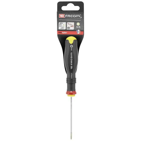 Facom PROTWIST® schroevendraaier voor Phillips® schroeven met kruiskop - gesmeed bled - ATP0X75