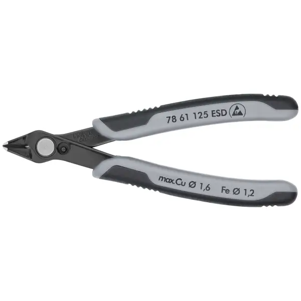 Knipex 125mm Zijsnijtang 64 HRC ESD - 78 61 125 ESD