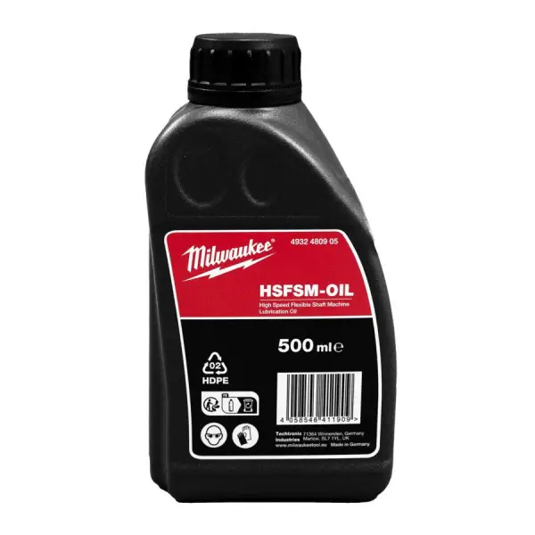 Milwaukee 500 ml olie voor M18 HSFSM - HSFSM -OIL - 4932480905