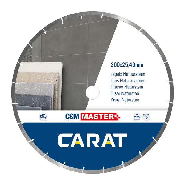 Carat Diamantzaag tegels CSMM Ø 300 mm, asgat 25,40 mm - CSMM300400
