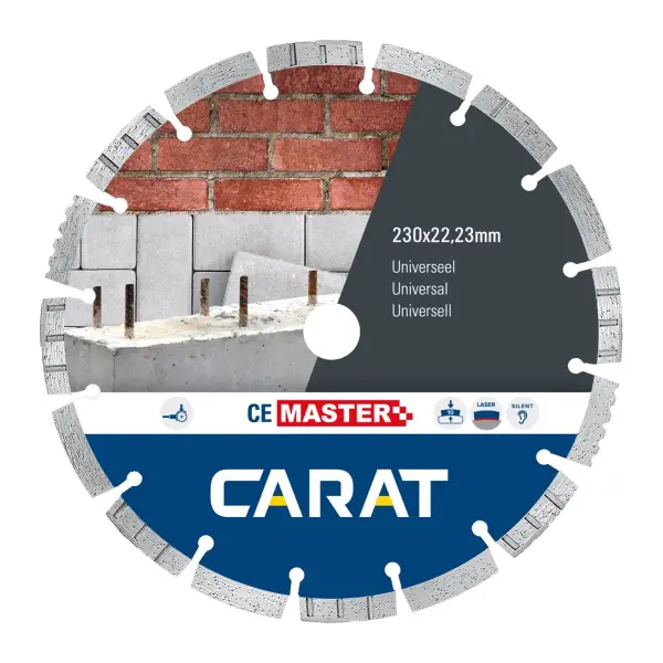 Carat Diamantzaag universeel CEM Ø 150 mm, asgat 22,23 mm - CEM1509000