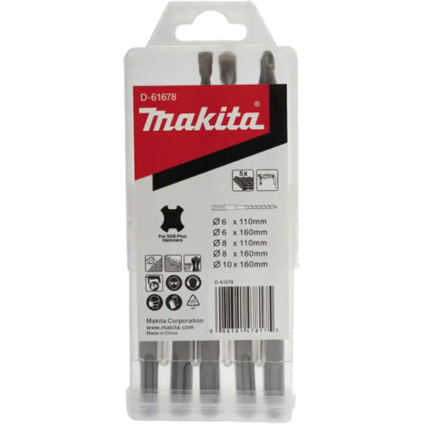 Makita 5-delig Betonboorset - B2S: - D-61678