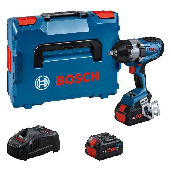 Bosch Professional PRO GDS 18V-1000 Accu slagmoersleutel 1000Nm 1/2" 2x ProCore 8.0Ah - 06019J8302