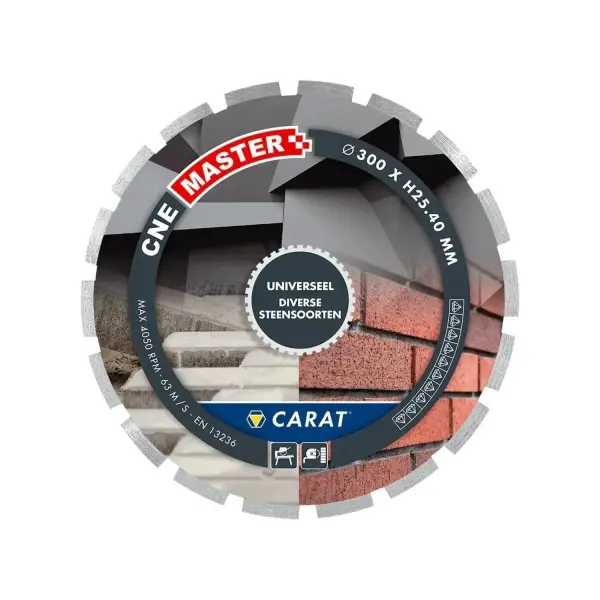 Carat 370x30mm MASTER Diamantzaag universeel - CNE - CNEM370500