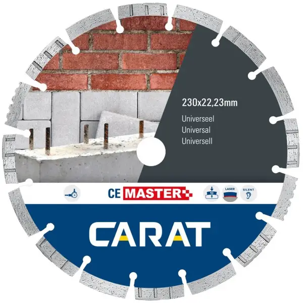 Carat Diamantzaag universeel CEM Ø 180 mm, asgat 22,23 mm - CEM1803000