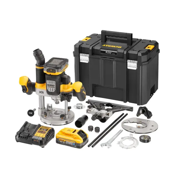 DeWALT DCW620H2 Accu bovenfrees 18V XR 5.0Ah POWERSTACK in TSTAK