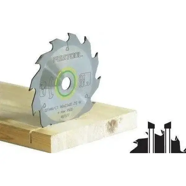 Festool Ø 230mm Asgat 30mm 24T Cirkelzaagblad voor Hout | Wood Standard - 500647