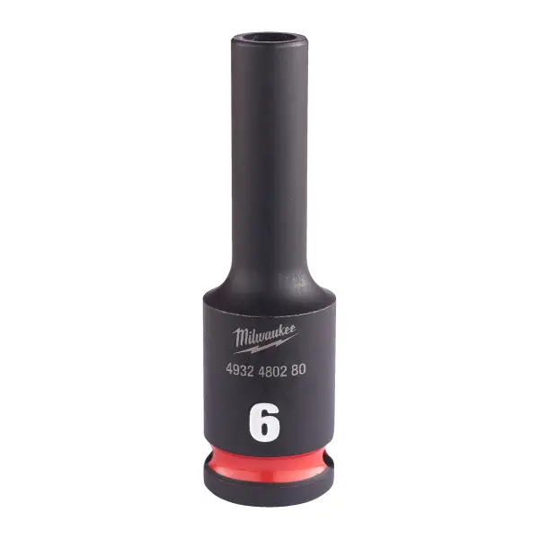 Milwaukee Dop SHOCKWAVE 3/8" lang 6mm - 4932480280