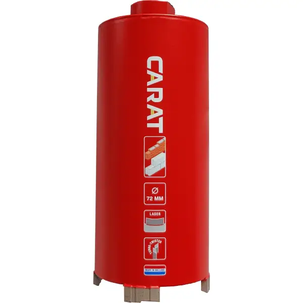 Carat Droogboor Dustec Ø 102 mm, lengte 150 mm, M16, 5 segmenten - HTM1021504