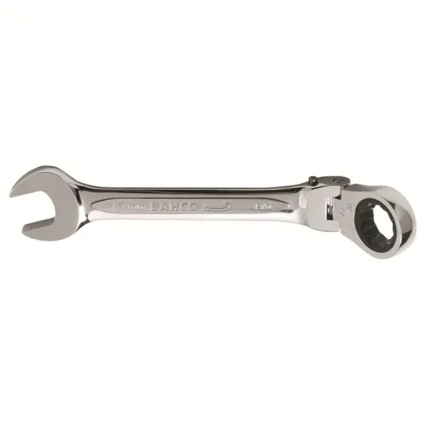 Bahco 17mm Ringsteeksleutel met ratel 41rm Flex Kop - 41RM-17