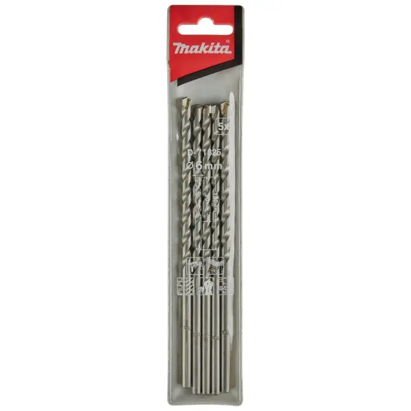 Makita 6x150mm Steenboor (5 stuks) - D-71825