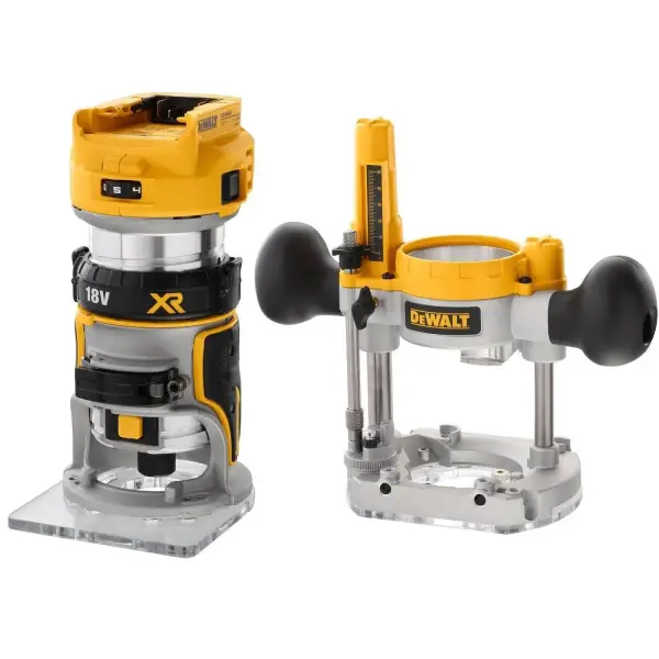 DeWALT DCW604N Accu boven- en kantenfrees 18V XR Basic Body