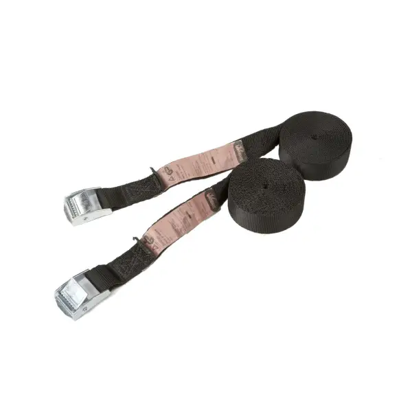 Little Jumbo 25mm x 2,5m Spanband eindloos met gesp zwart set 2 st. - 1825200250