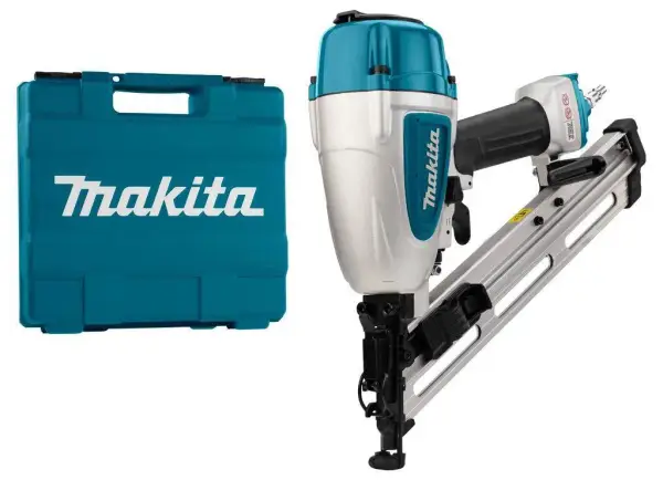 Makita AF635 8 bar Brad tacker (15 Ga) in koffer