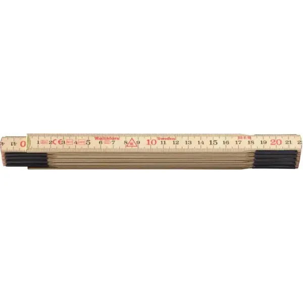 Hultafors 10-delig 2m Duimstok 59 - HU100004