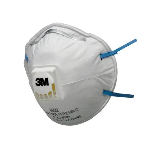 3M FFP2 Stofmasker 8822 Ventiel Wegwerp - 8822
