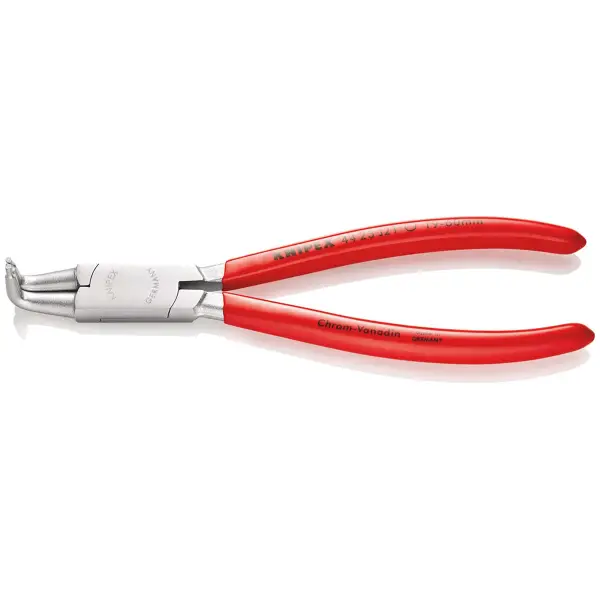 Knipex 170 mm Borgveertang voor binnenringen in boringen - 44 23 J21