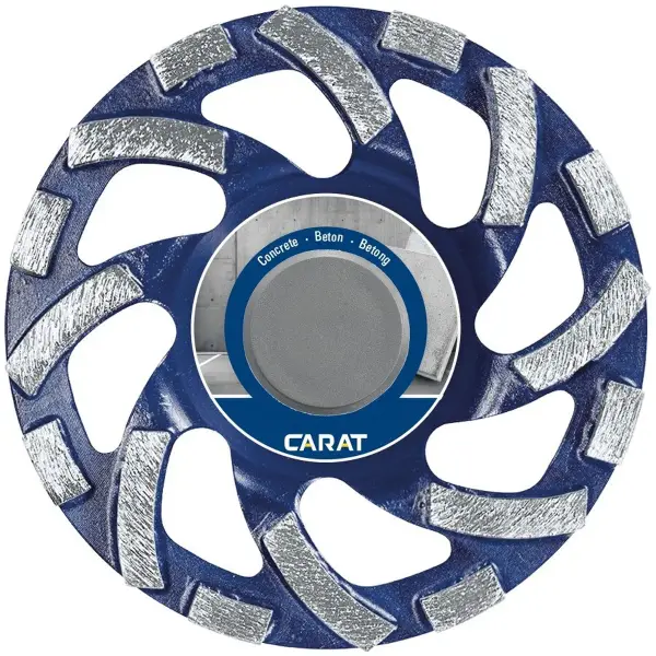 Carat Slijpkop beton CUBC Ø 180 mm, asgat 22,23 mm - CUBC1803C0