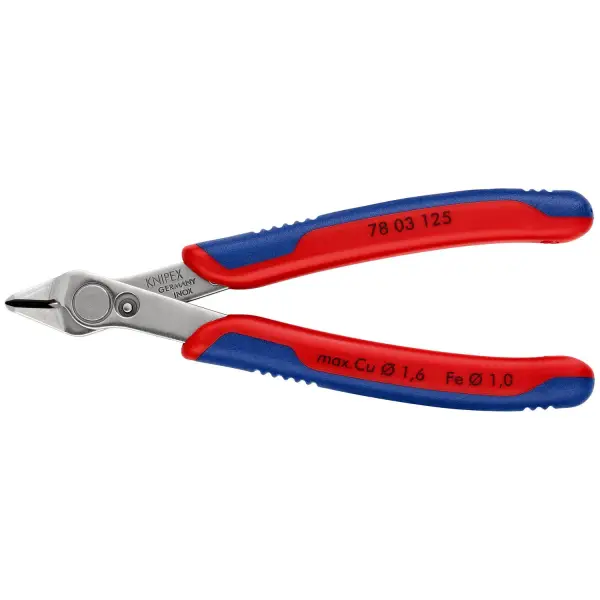 Knipex 125mm Electronic Super Knips® Zijsnijtang | INOX - 78 03 125