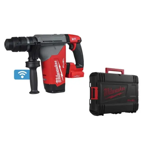 Milwaukee M18 FUEL™ ONEFHPX-0X ONE-KEY™ Accu combihamer SDS-Plus 5,0J + snelwisselboorkop 18V Basic Body in HD-Box - 4933478495