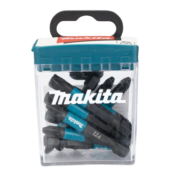 Makita PZ2x50mm Impact Black slagschroefbit (10 stuks) - E-12413