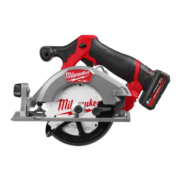 Milwaukee M12 FUEL™ FCS442-502X Accu compact cirkelzaag 140mm 12V 5.0Ah in HD-Box - 4933493489