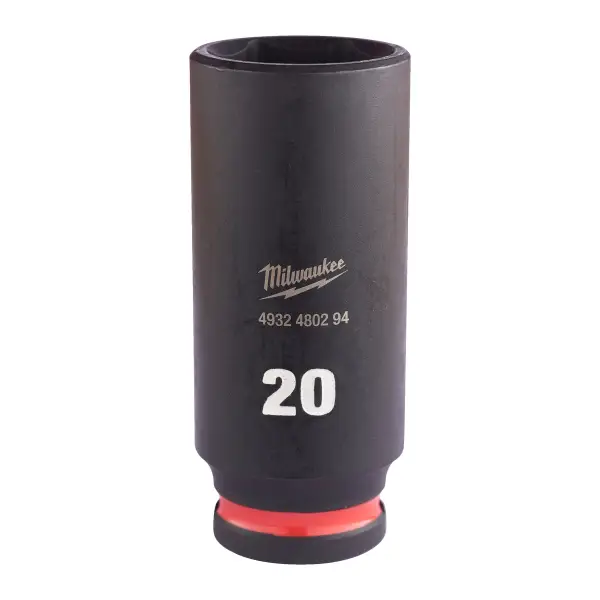 Milwaukee Dop SHOCKWAVE 3/8" lang 20mm - 4932480294
