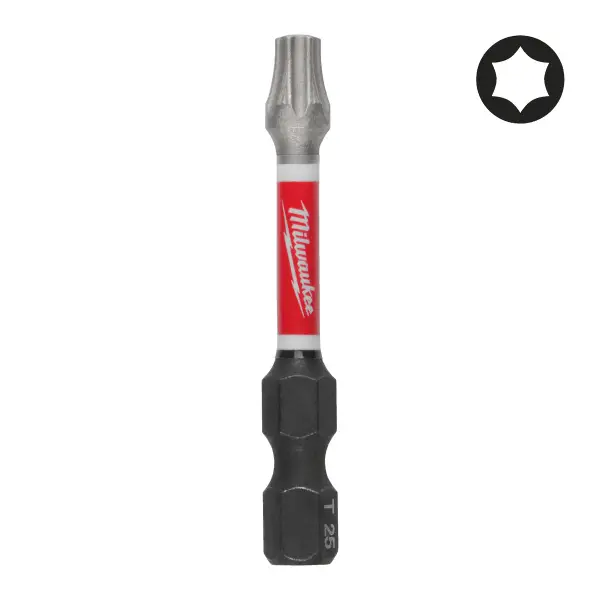 Milwaukee SHOCKWAVE™ TX25 x 50 mm Schroefbit (1 stuk) - 4932430881