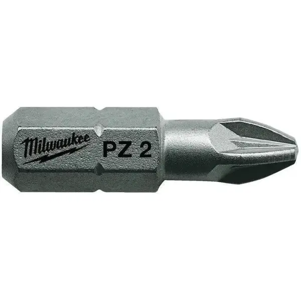 Milwaukee PZ 1 x 25 mm Schroefbits - (25 stuks) - 4932399589