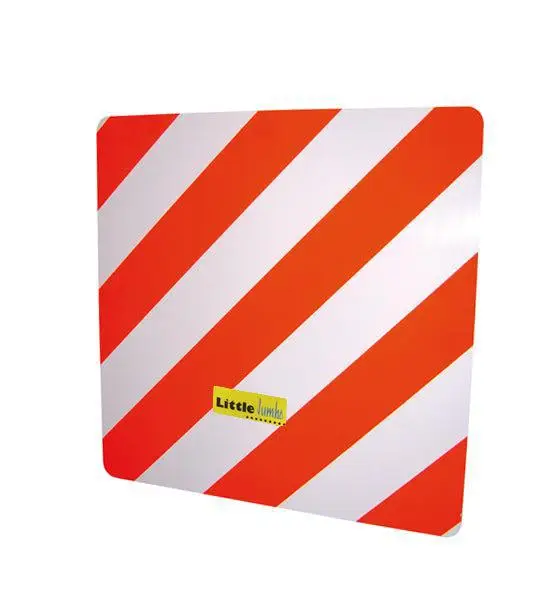 Little Jumbo Gevarenbord aluminium - 3123266