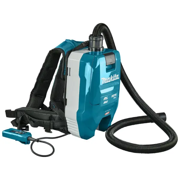 Makita VC009GZ01 Accu rugstofzuiger met machineaansluiting + AWS-zender XGT 40V Max Basic Body