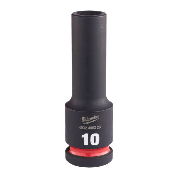 Milwaukee 10mm 1/2" Krachtdop | lang - ShockWave™ - 4932480328