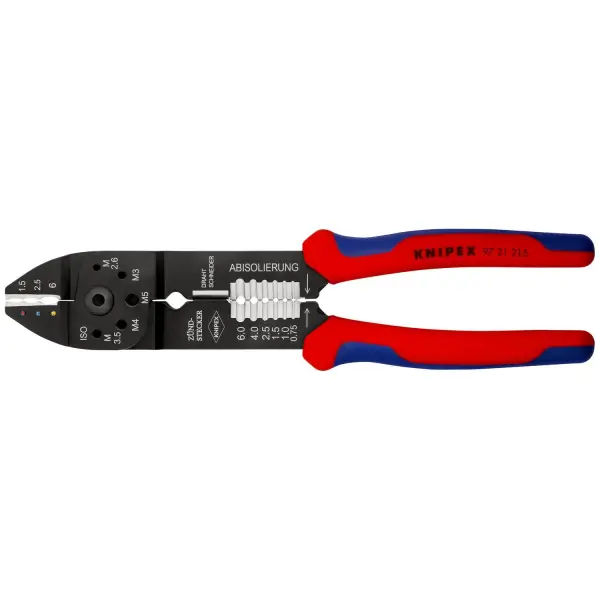 Knipex Krimptang geïsoleerde kabelschoenen - 97 21 215