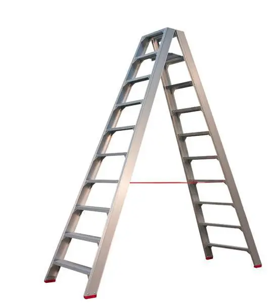 Little Jumbo 2x10 treden Industrietrap SuperPRO - met beugel - 4741000210