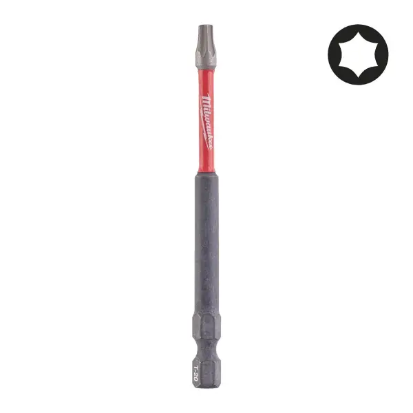 Milwaukee SHOCKWAVE™ TX20 x 90 mm Schroefbit (1 stuk) - 4932430878
