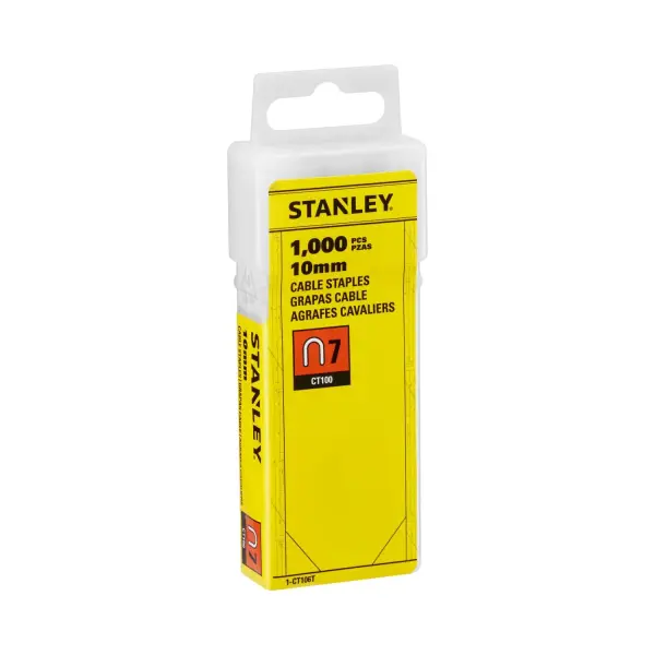 Stanley 10 mm Krammen Type 7 (1000 stuks) - 1-CT106T
