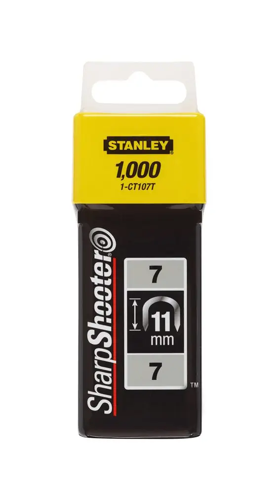 Stanley 11mm Krammen Type 7 - (1000 stuks) - 1-CT107T