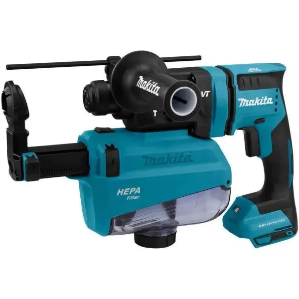 Makita DHR182ZWJU Accu combihamer SDS-Plus 1,7J + stofafzuiging AWS 18V Basic Body in Mbox