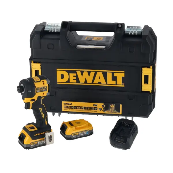 DeWALT DCF870E2T Accu hydraulische slagschroevendraaier 56Nm 18V XR 1.7Ah POWERSTACK in TSTAK