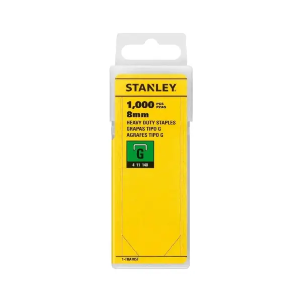 Stanley 8mm Nieten Type G (1000 stuks) - 1-TRA705T