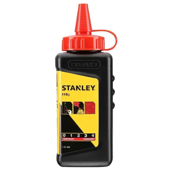 Stanley 225gr Slaglijnpoeder Rood - 1-47-804