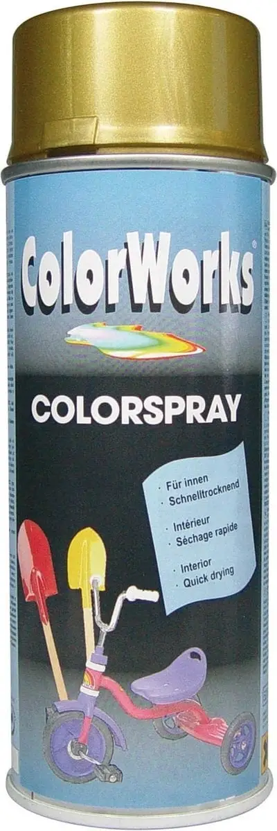 Colorworks Spuitbus Colors Goud - 400ML